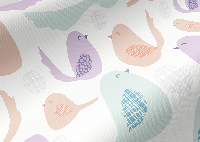 Bright Birds, Corals - Roller Blind - Image 4